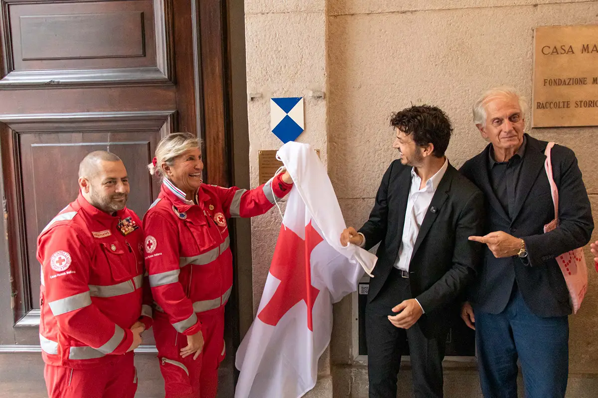 Palazzo Moriggia: il 6 ottobre 2026 l'apposizione dello Scudo Blu per la protezione duranti i conflitti